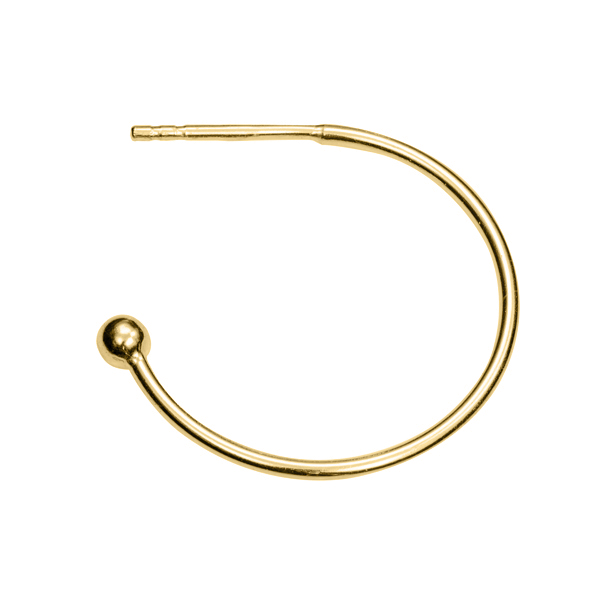 Ref.: 45284 - Aro 23 mm con bola y palillo